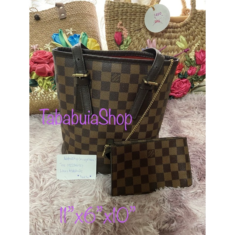 Lv bucket pm Damier ปี97 พร้อมส่ง