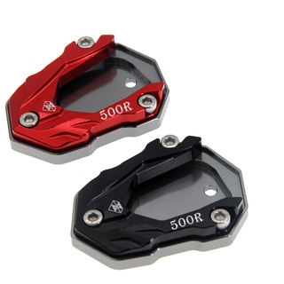 For VOGE 500R 500 R Motorcycle Side Kickstand Stand Extension Plate Pad Enlarger