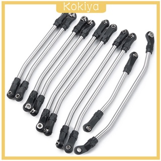 [KOKIYA] Stainless Steel Link Rod End for Axial SCX10 1:10 RC Car for 313mm Wheelbase