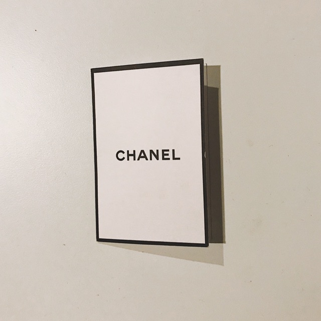 บัตรแต่งหน้า Chanel หมดอายุ 18/01/2020