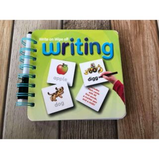 ลีลามือฝึกเขียนศัพท์ภาษาอังกฤษ Write And Wipe Off Writing Activity Book Educational Learning Tools