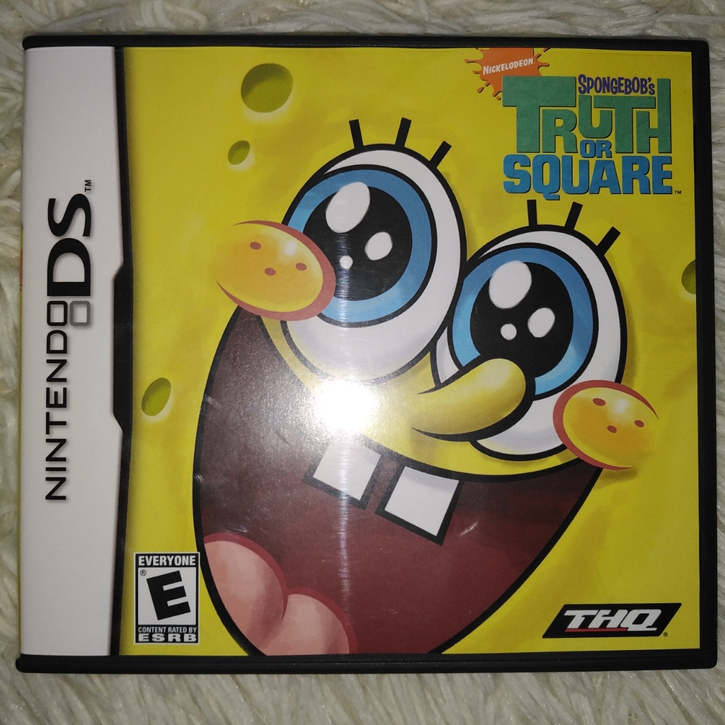 [เหลือ 297.5ใส่ CLUN150 ] Nintendo​ DS​ -​ SpongeBob's Truth or Square (us)​
