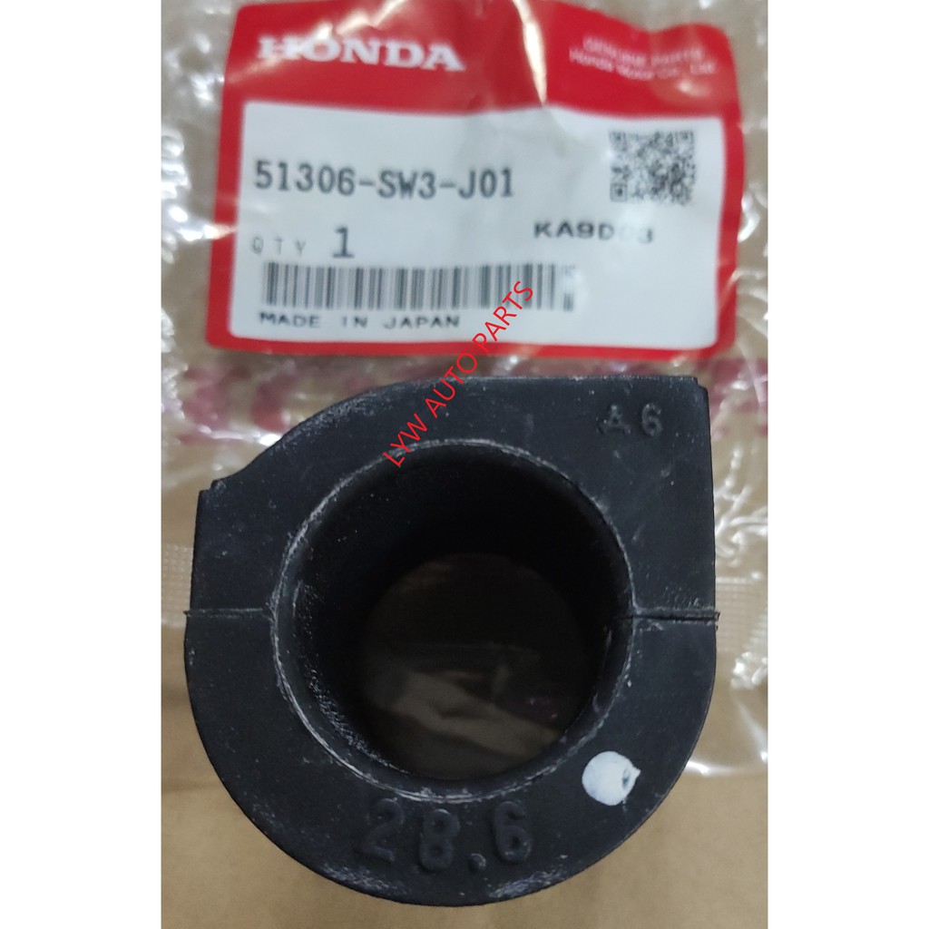 Honda Front Stabilizer Bar Bush Honda Odyssey S3N (RA6) 51306-SW3-J01 (By Piece)