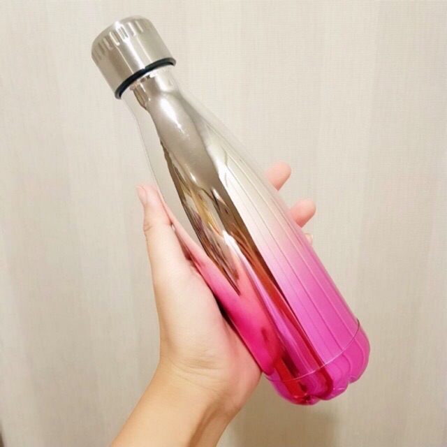 🔥New 🌈Swell Bottle 17Oz สีโทนเมทาลิคไทเทเนียม🔮 เก็บความเย็น-ร้อนพกพาได้ไม่ต้องกลัวหก