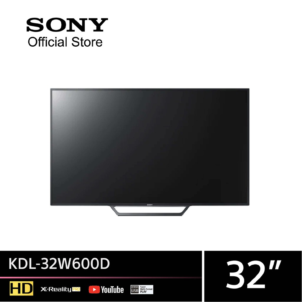 Sony Bravia KDL32W600D สมาร์ททีวี LED HD ขนาด 32 นิ้ว