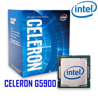 CPU (ซีพียู) 1200 INTEL CELERON G5900 3.40 GHz Gen 10 Warranty 3 - Y