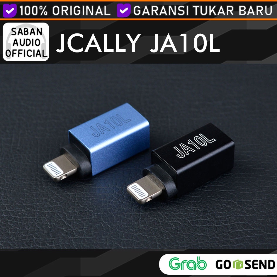Jcally JA10L แจ็คอะแดปเตอร์เสียง Lightning ถึง 3.5 มม. Ipad Iphone Ipod Apple IOS alt JM08L