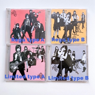 AKB48 CD + DVD Single Give me Five Regular &amp; limited edition type A&amp;B แผ่นแกะแล้วมีโอบิ🎤🎹🎺🎸