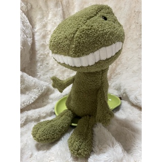 Jellycat Toothy T-rex ตุ๊กตาทีเร็กซ์ยิ้มยิงฟัน งานJellycat ป้ายห้อย