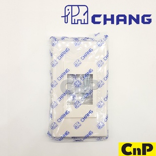 CHANG หน้ากาก ฝา เบรกเกอร์ แบบฝัง สีขาว ช้าง รุ่น BF-42