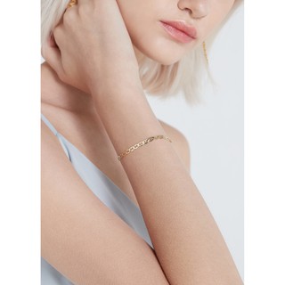 สร้อยข้อมือลายมาริเนอร์ลิ้งค์ ทำด้วยทองคำ 10K ขนาด 4.5 มิลลิเมตร Mariner Link Bracelet in 10k Yellow Gold (4.5mm)