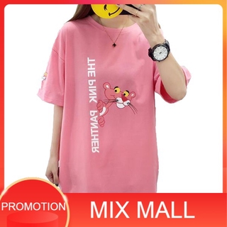 MixMall เสื้อยืดตัวยาว ชุดเดรสสั้น เสื้อเชิ้ตสั้น Premium Korean Womens Dress Collection