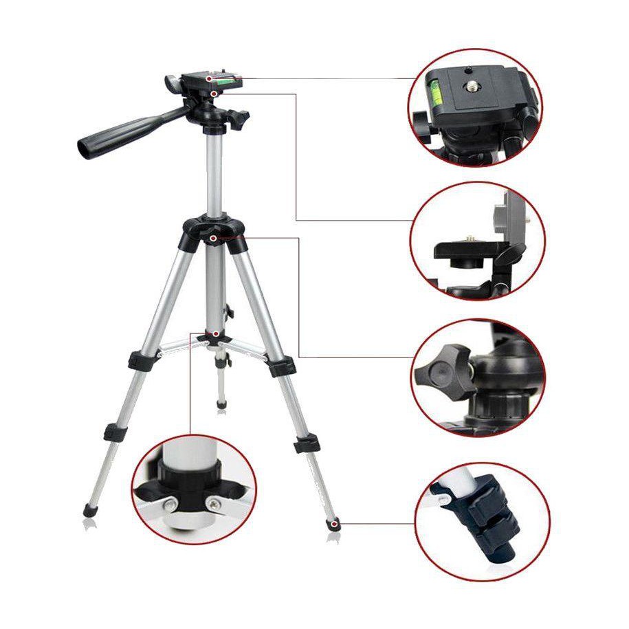HOT WEIFENG TRIPOD 3110 - UNIVERSAL TRIPOD และกล้อง + ที่วาง U และขาตั้งกระเป๋า TRIPOD