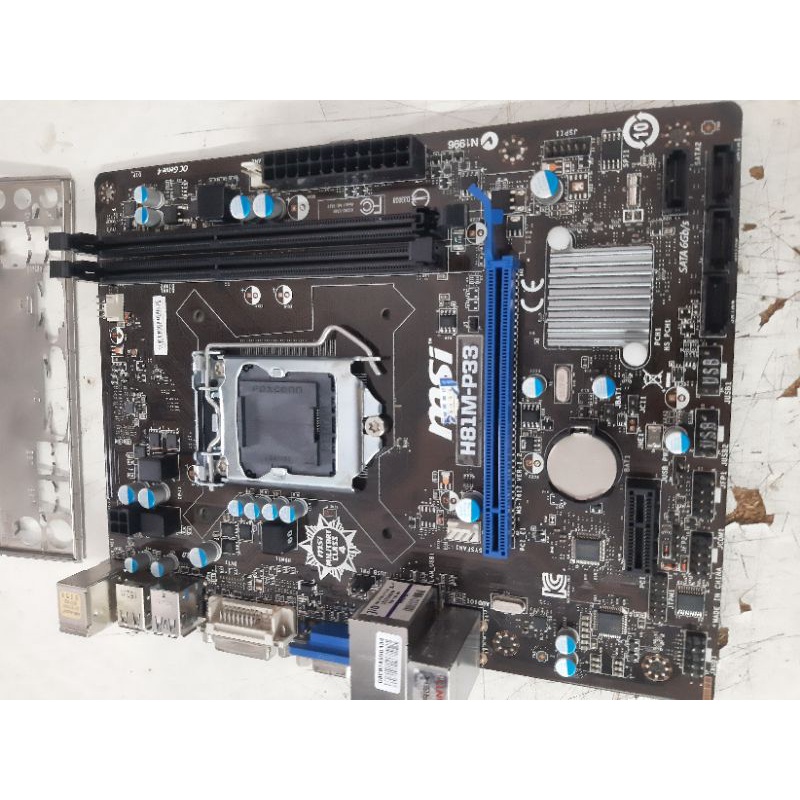 เมนบอร์ด H81m vg4 LGA1150 gen4 (มือสอง)