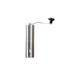 เครื่องบดเมล็ดกาแฟ ที่บดกาแฟมือหมุน ที่บดกาแฟสแตนเลสขนาดพกพา Stainless Steel Hand Coffee Grinder