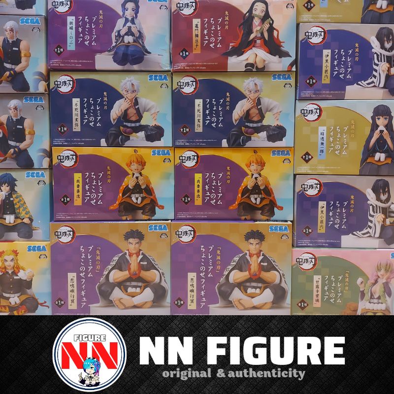 Sega Demon Slayer Chokonose Noodle Stopper Rengoku/Uzui/Giyu/Obanai/Nezuko/Shinobu/Tokitou/Sanemi/Gy