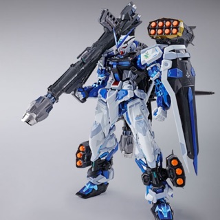 หุ่นเหล็ก - METAL BUILD Gundam Astray Blue Frame (Full Weapon Set) by Bandai