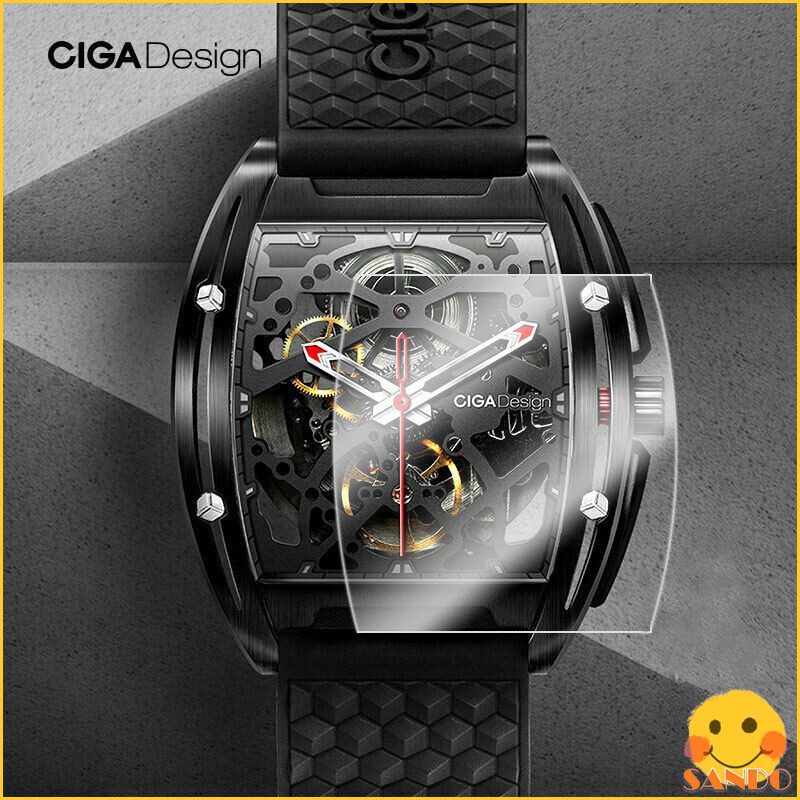 ฟิล์มกันรอยหน้าจอ CIGA DESIGN Z Series Tpu สําหรับ  CIGA DESIGN Z Series watch 2 ชิ้น TPU สําหรับนาฬ