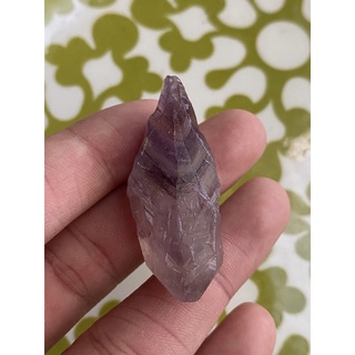 (F) พลอยดิบแท้ อเมทิสต์(Amethyst)พลอยธรรมชาติ 100% น้ำหนัก 74.50 กะรัต