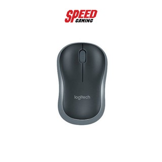 LOGITECH M185 MOUSE WIRELESS  GRAY/BLACK  COLOR 2.4 GHZ (LOGITECH-M185-D) เมาส์ SPEED GAMING