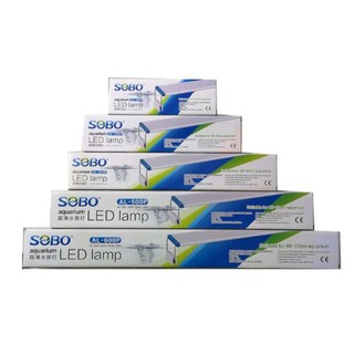 โคมไฟตู้ปลา ตู้ไม้น้ำ สีขาวฟ้า LED  SOBO LA-200/300/400/500/600