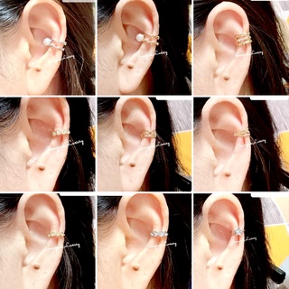 Earcuffใส่ได้ทั้งเจาะและไม่เจาะหูสุดเก๋วิบวับ