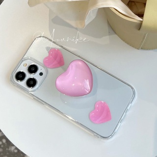 เคสโทรศัพท์มือถือ ลายหัวใจน่ารัก สไตล์เกาหลี สําหรับ Iphone 13pro 12promax Apple 11 xr