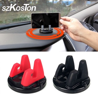 ที่วางโทรศัพท์มือถือในรถยนต์ หมุนได้ 360 องศา / แดชบอร์ดติดโทรศัพท์ GPS Mount / สําหรับ iPhone 11 Pro XS Max โทรศัพท์ Android Xiaomi Huawei Samsung