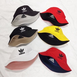 【พร้อมส่ง】ของแท้ No.1adidas หมวกบักเก็ต ผ้าฝ้าย 100% สีพื้น สไตล์ฮิปฮอป แฟชั่น สําหรับผู้ชาย ผู้หญิง