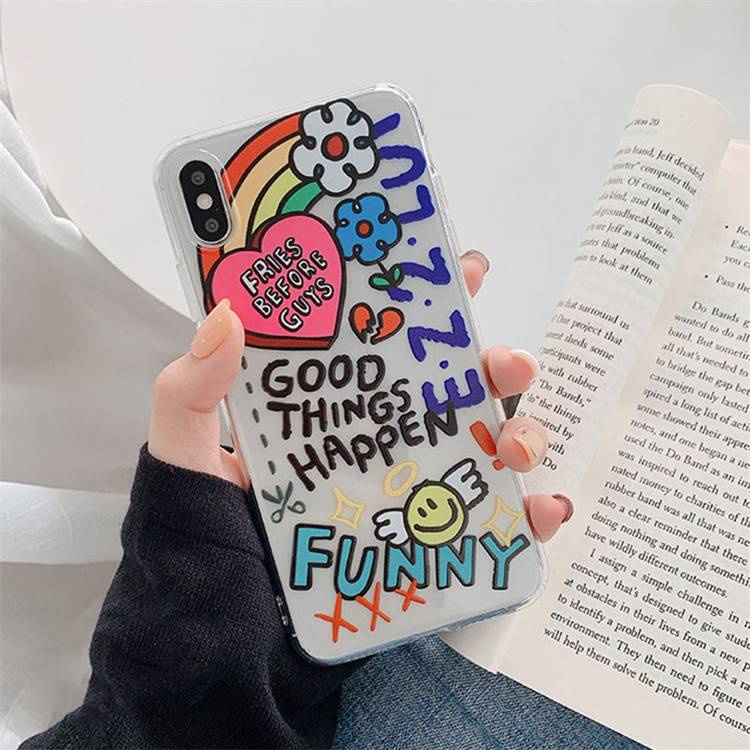 🔥SUN ส่งจากไทย🔥สินค้า 1 บาท ใช้กับ เคสไอโฟน11 13 14plus 15 pro max XR 12 13pro เคสเกาหลี 6P 7P 8P พสัส X 14plus#928