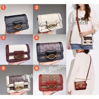 Coach C8441 C8469 C8440 C8469 Hero Crossody Small Women กระเป๋าสะพาย 8441 8469 8440 8469