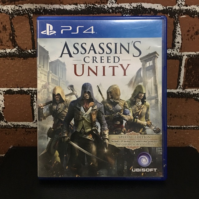 แผ่นเกมส์ ps4 Assassin creed Unity มือ2 Zone3