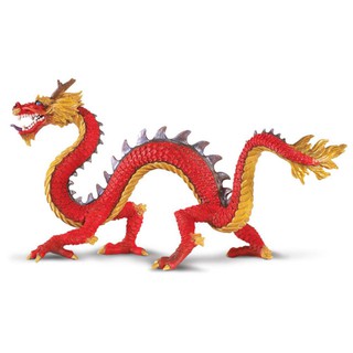 Safari Ltd. : SFR10135 โมเดลมังกร Horned Chinese Dragon