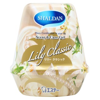 Air freshener AIR REFRESHENER GEL SHALDAN SCENT &amp; CARE 180G LILY CLASSIC Air freshener desiccant Home use น้ำหอมปรับอากา