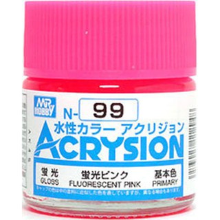 สีสูตรน้ำ Acrysion N99 Fluorescent Pink