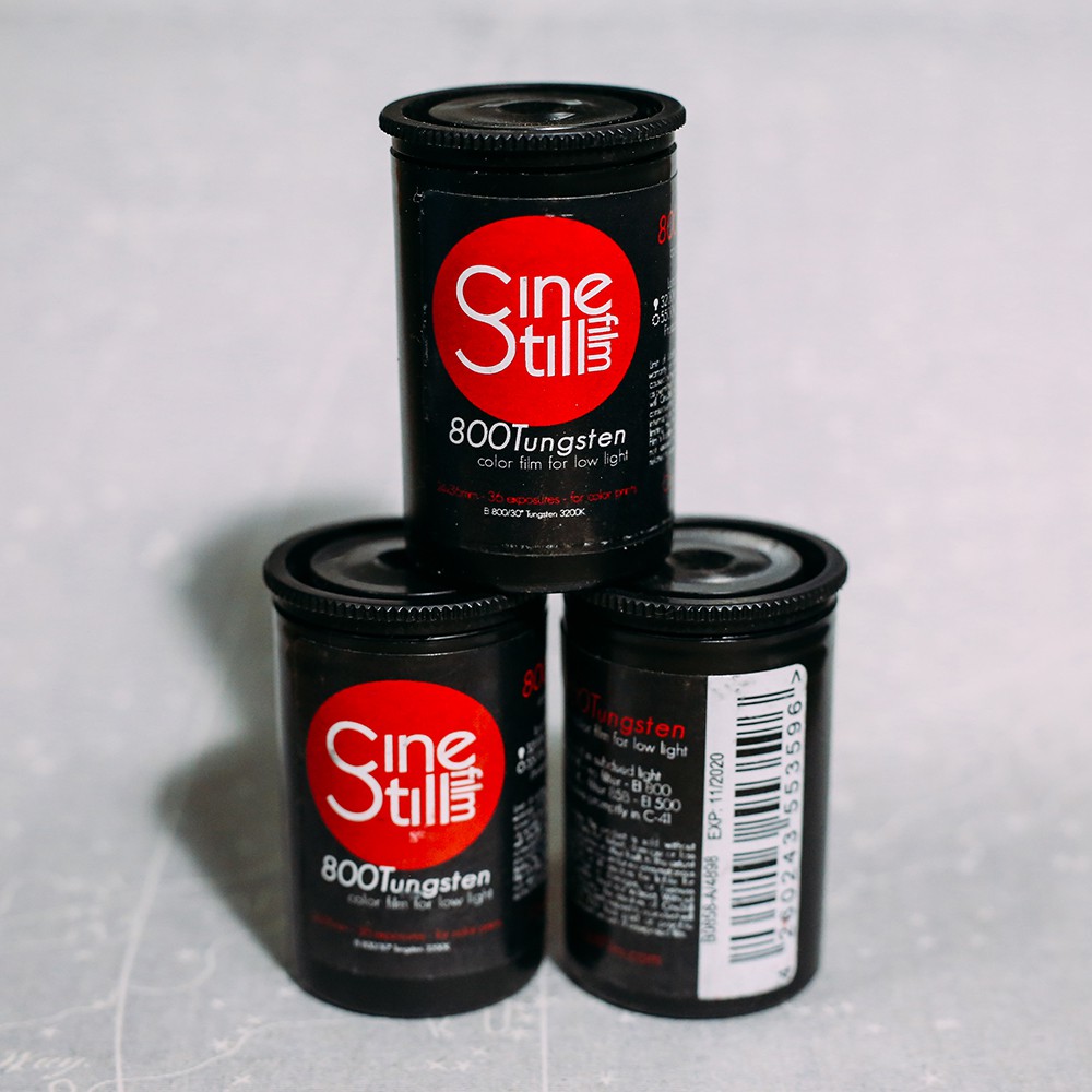 ฟิล์มสี ฟิล์มหนัง 135 CineStill 800T