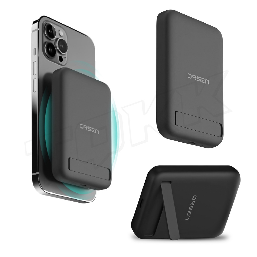 [ใช้โค้ด เหลือ559บ.] Orsen by Eloop EW52  10000mAh แบตสำรองไร้สาย  PowerBank Wireless Charger - รูปที่ 4