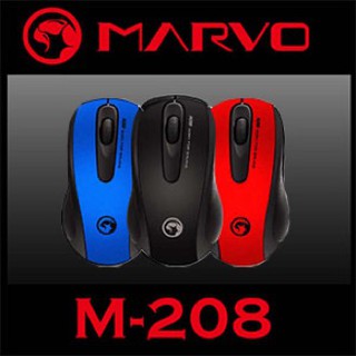 Marvo เม้าส์เกมมิ่ง Optical Gaming Mouse รุ่น M208.