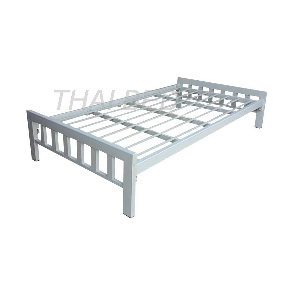 ฐานที่นอน3.5ฟุต เตียงเดี่ยว Bed Frame Single bed size โครงเหล็กหนา โครงเตียงนอนไม่มีเสียงดัง เตียงเหล็กจัดส่งทั่วไทย ส่ง
