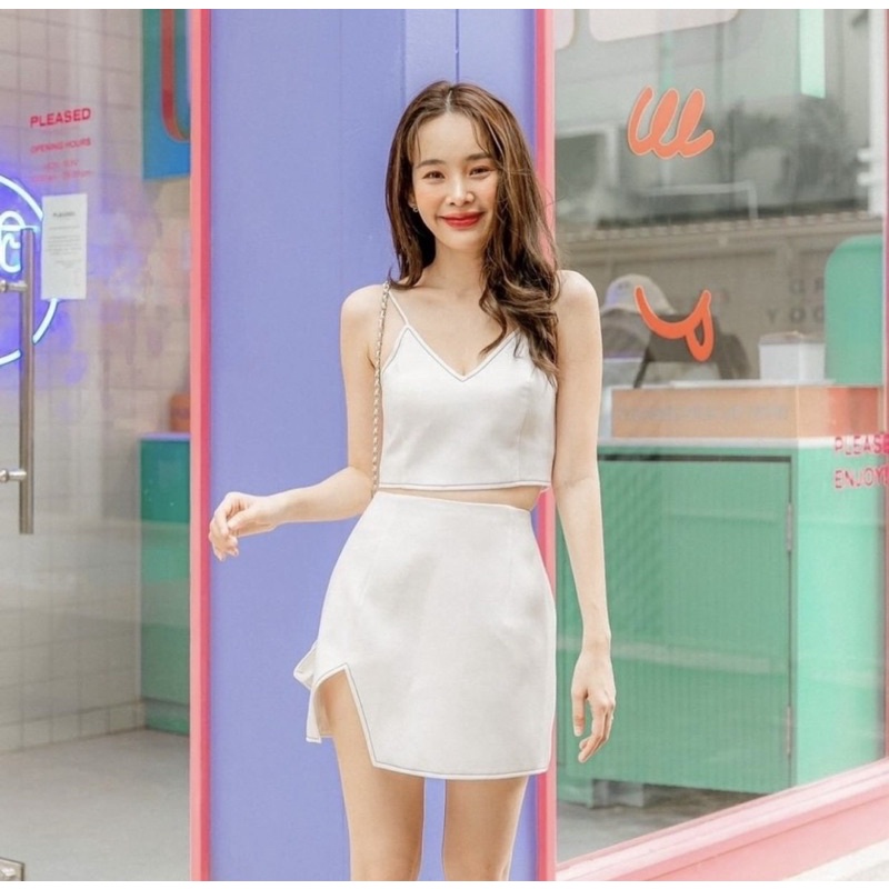 Chananya Official - Chandra Crop Top/Classy Mini Skirt