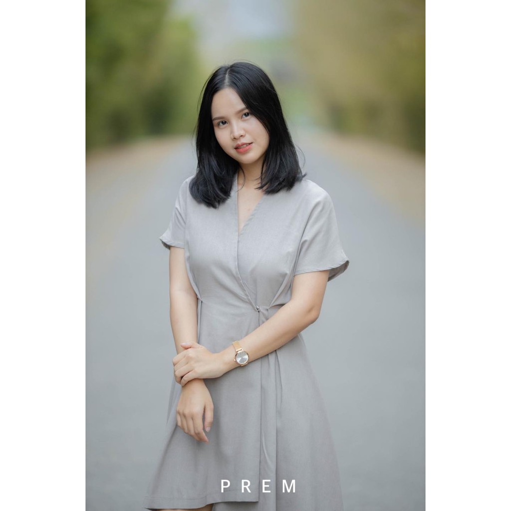 Mom 𝐄𝐥𝐞𝐠𝐚𝐧𝐭 𝐝𝐫𝐞𝐬𝐬 𝐥𝐨𝐨𝐤𝐬 𝐞𝐱𝐩𝐞𝐧𝐬𝐢𝐯𝐞 เดรสผ้าลินินผสมฝ้าย
