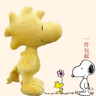 ตุ๊กตา woodstock การ์ดตูนดัง snoopy peanuts