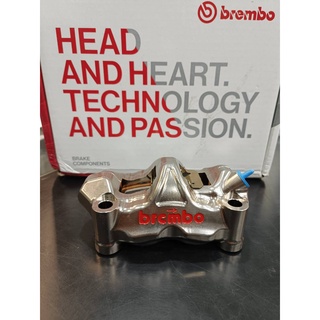 Brembo Caliper GP4-RX 100MM CNC นิกเกิล ข้างขวา (make in italy)