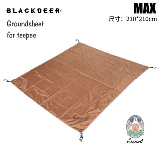 Blackdeer groundsheet for teepee and Archeos 3P ขนาด2.1x2.1 เมตร