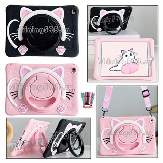 For iPad Mini 1 2 3 4 5 6 Air 2 3 4 9.7 2017/2018 Pro 10.5 10.9 11 7th/8th/9th Generation 10.2 2019/2020/2021 Kids Soft Case 360 Rotation Stand Cover