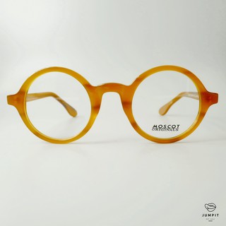 Moscot Zolman สีชา มอสคอส รุ่น โซลแมน JUMPIT(จุมพิต) แว่นตาวินเทจ กรอบแว่นสายตา