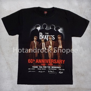 เสื้อยืดคอกลมเสื้อวง The Beatles TDM 1740 HotandrockS-4XL