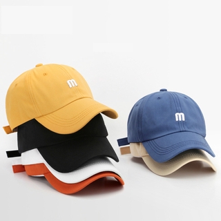 หมวกเบสบอลผ้าฝ้ายปักลาย M Gorras Unisex