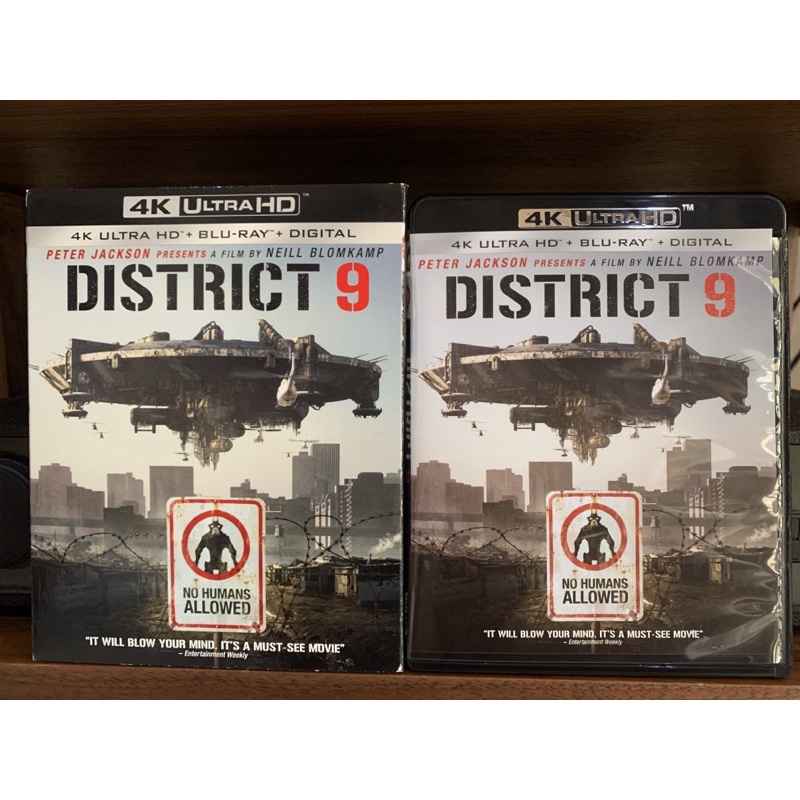 4K Ultra Hd Blu-ray เรื่อง District 9 : มีบรรยายไทย แผ่นแท้