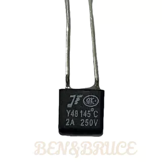 ฟิวส์พัดลม เทอร์โมฟิวส์พัดลม ฟิวส์เหลี่ยม ฟิวส์ Hatari (Thermo Fuse) 135°C/145°C 2A 250V อะไหล่พัดลม